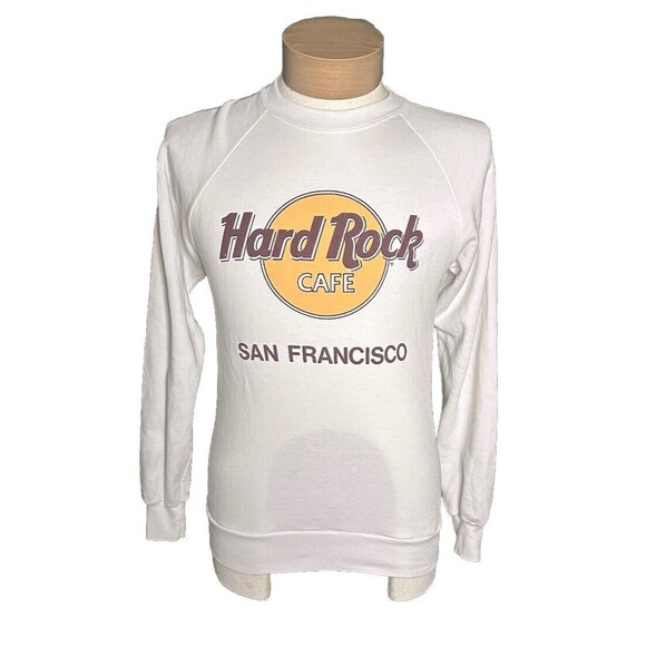 Vintage 80’s Hard Rock Care San Francisco Crewneck Sweatshirt - Picture 1 of 3